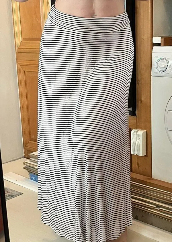 A'Gaci Striped maxi skirt - Image 2
