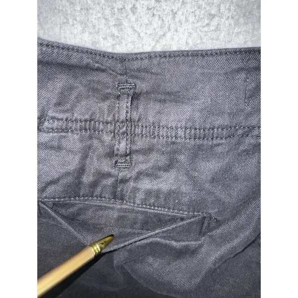 Level 99 Pants Women 31 Straight Leg Linen Utility‎ Outdoor Casual Preppy - Image 10