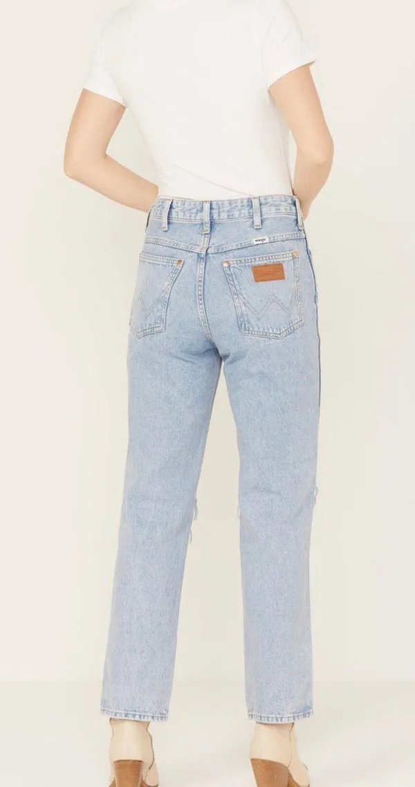 High Waisted Ripped Jeans - Image 2