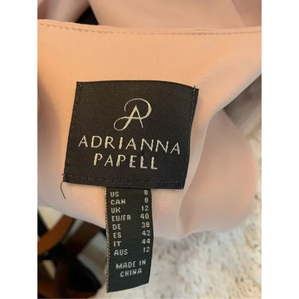 Adrianna papell size 8 pink long - Image 3