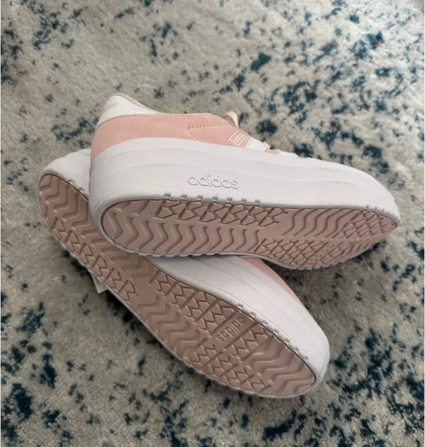 Adidas VL Court Bold Pink Sneakers - Image 3