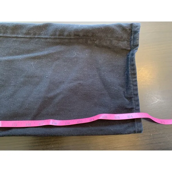 COS Black Jeans Women's 26 Wide Crop‎ 3/4 High Rise Straight Minimal Capsule - Image 15