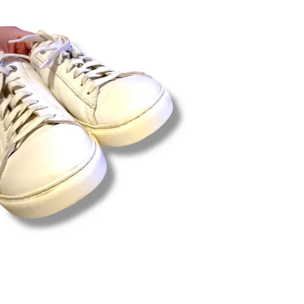 Birkenstock Bend Sneakers Size 40 White Leather Low Top Comfort Casual Walking‎ - Image 6