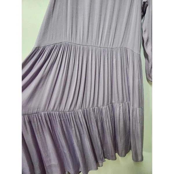 Anthropologie Dolan Katrina Tiered Maxi Dress Size L. B-3 - Image 5