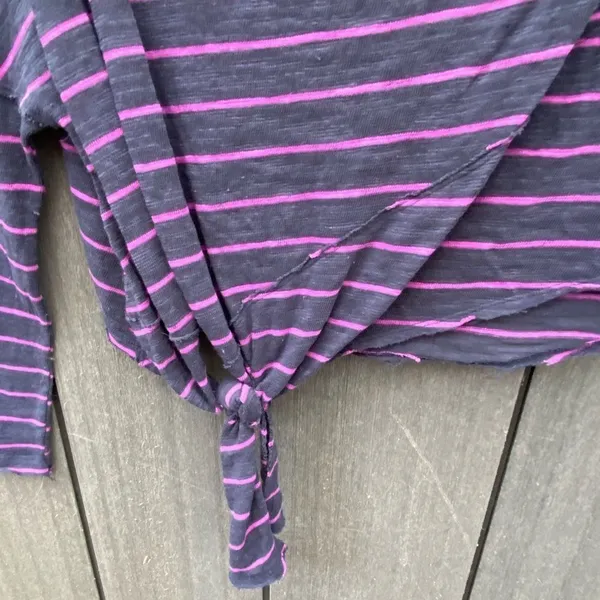 Free People Love Lane‎ Striped One Shoulder Top - Image 5