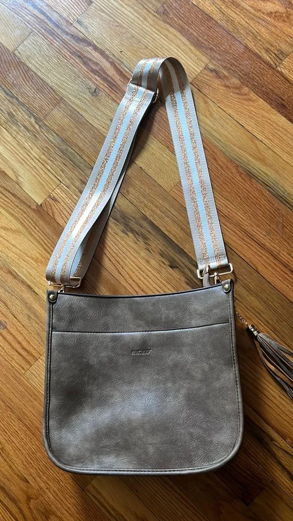 Crossbody Purse Tan Size none - Image 3