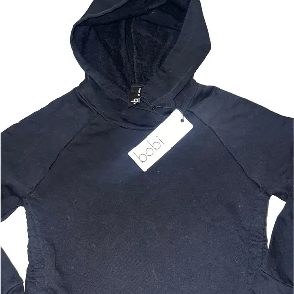 Bobi USA black cinched side hoodie - Image 5