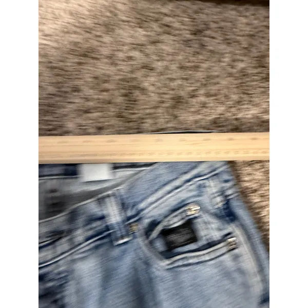 Harley Davidson Faded Glory Jeans Womens 10L Bootcut 100% Cotton Blue Denim - Image 10