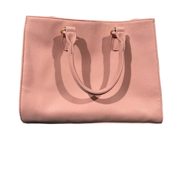 Juicy couture blush pink crossbody bag/ satchel bag with gold trim - Image 3