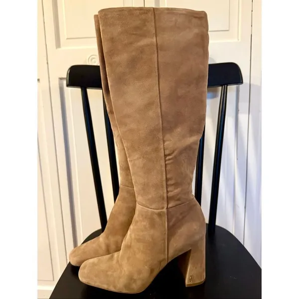 Sam Edelman Clarem tan suede knee high boot size 9.5 - Image 4