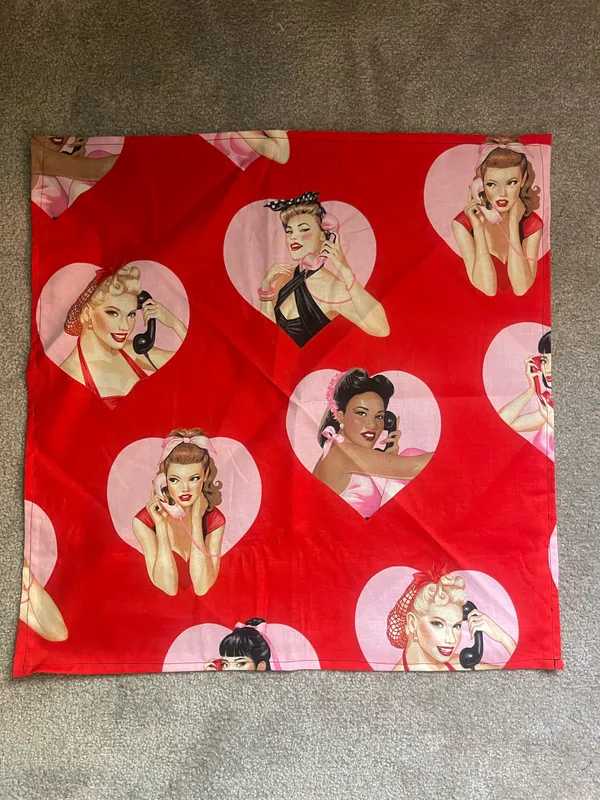 girl print bandana - Image 2