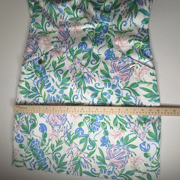 NWT Lilly Pulitzer The Lilly Shift Dress Sz 10 Just A Pinch Floral Preppy Resort - Image 14