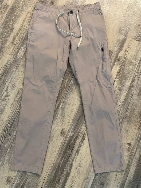 Vuori Ripstop Hiking Outdoor Athleisure Pants Pink Pale Terracota SMALL VW401 - Image 8