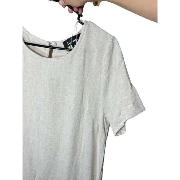 Lulus Linen Blend‎ Dress Size Medium - Image 2