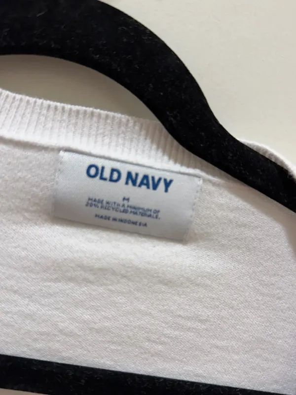 Old Navy White Cardigan Sweater - Image 5