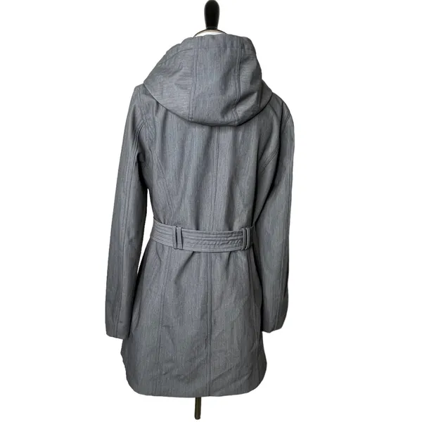 Metro by Kristen Blake Gray Trench Coat S - Image 10