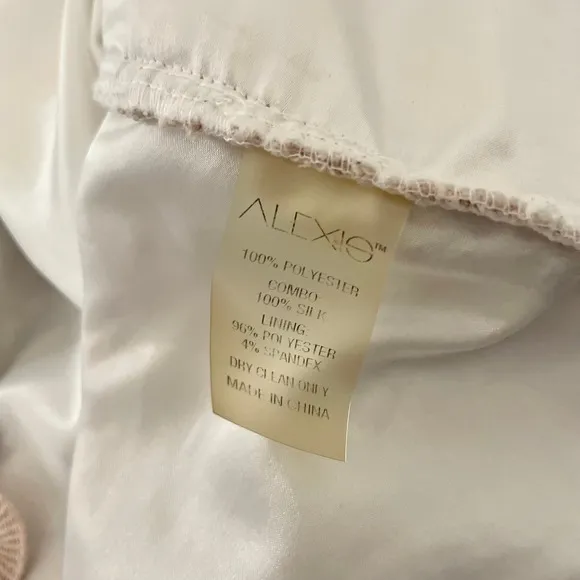 Revolve‎ ALEXIS Finn Lace Off Shoulder Top Blouse Blush Pink Silk Lacey X-Small - Image 12