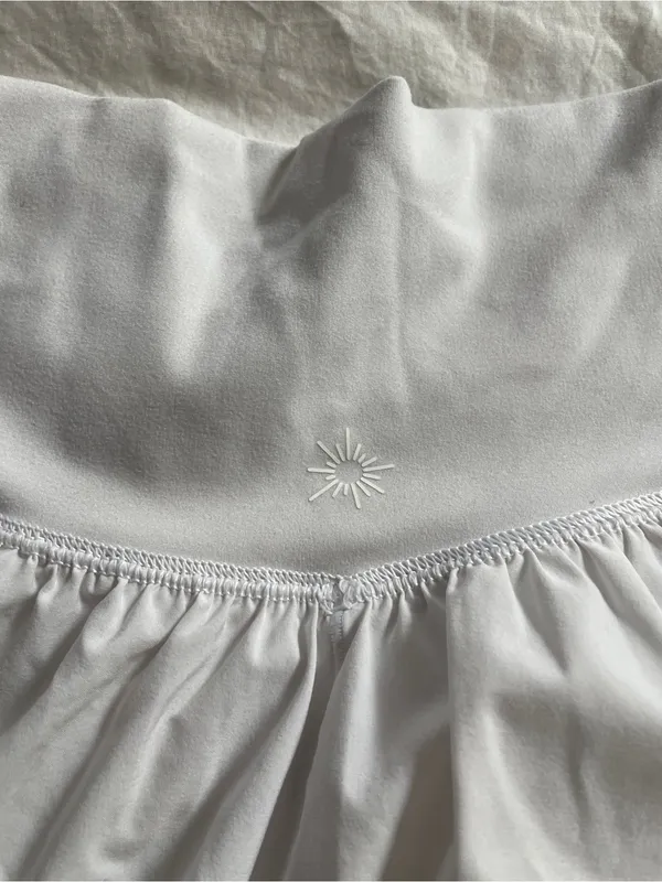 Aerie Offline High-Waist White Women's Lounge Shorts - Image 3