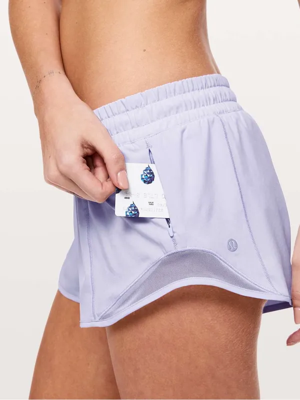 Lululemon Hotty Hot Short II *2.5" Serene Blue Size 6 - Image 2