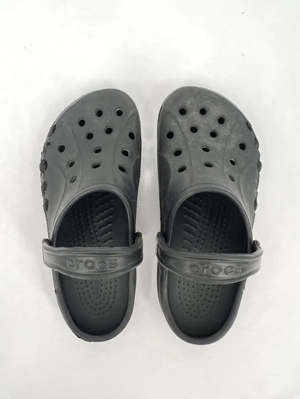 Crocs Baya Clog Black Foam Slip On Shoes Men's 5 / Women's 7 - Image 8