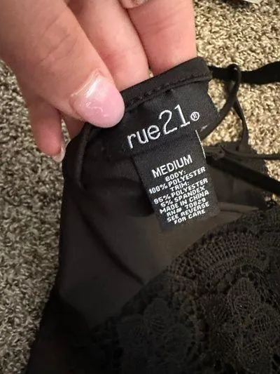 black bodysuit Size M - Image 3