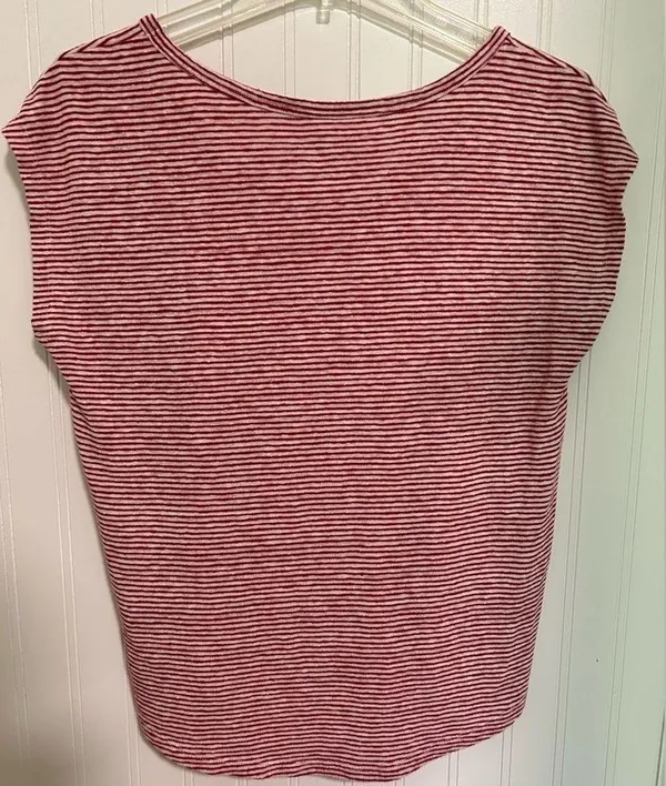 Universal Threads - Red and White Striped Top - Image 2