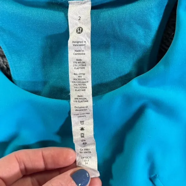 Lululemon Invigorate Train Trank Sz 2 - Image 5