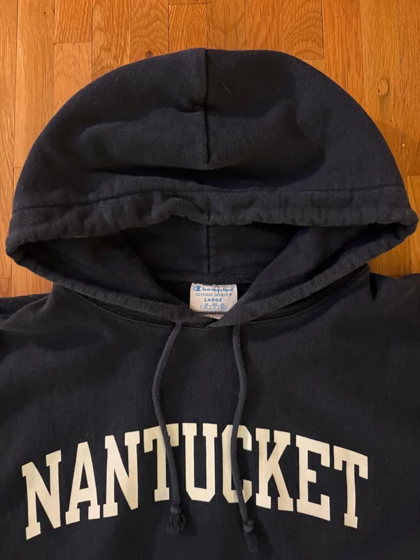 Nantucket Champion Hoodie navy - Image 6
