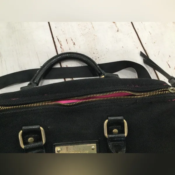 Victoria'S Secret Black Canvas Bag - Image 6