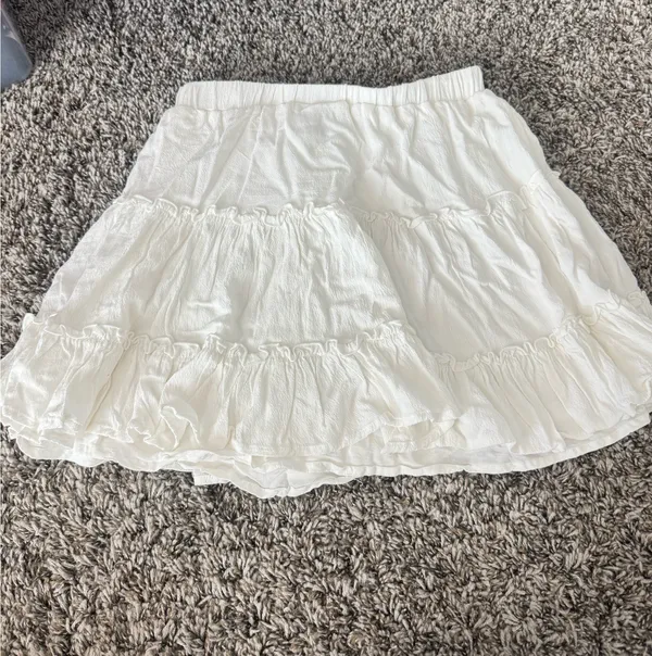 Princess Polly Skirt White - Image 3
