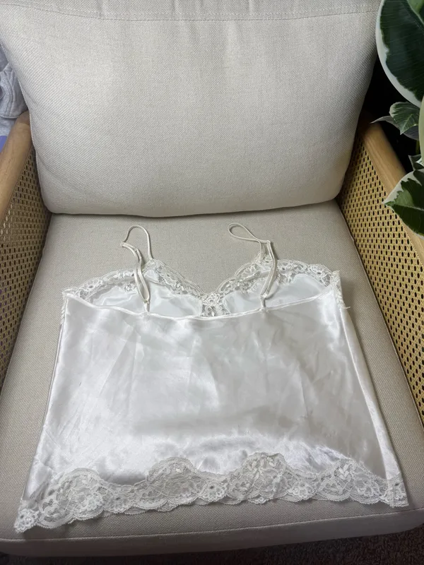 Vintage Victoria’s Secret Lace Slip Top Size medium - Image 3