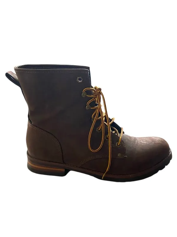 Rock & Candy Delanie Combat Boots Brown Size 8.5 Festival Casual Minimalist Cute - Image 3
