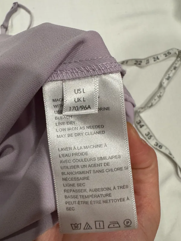 Urban Outfitters Lilac Satin Cowl Neck Slip Mini Dress - Image 7
