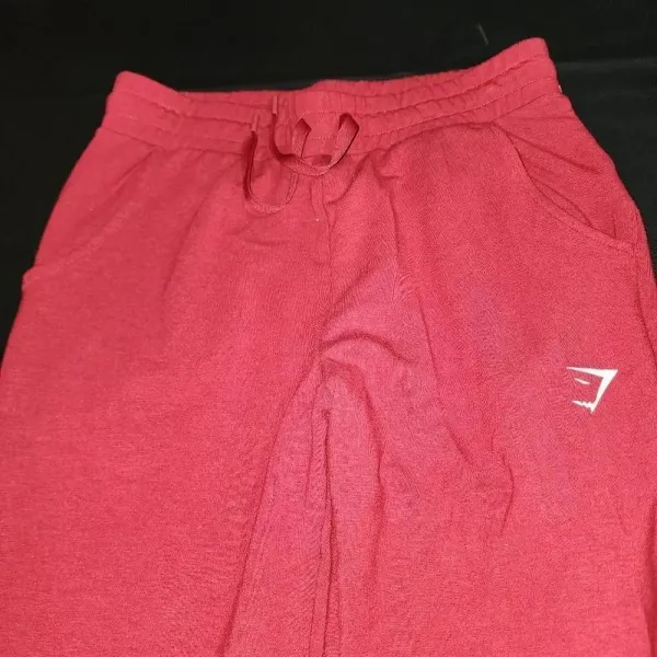 Gymshark‎ Womens Burgundy Pippa Training Joggers Pants Small - Image 3