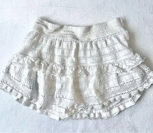 Aerie Rock n Ruffle Mini Skirt! - Image 3