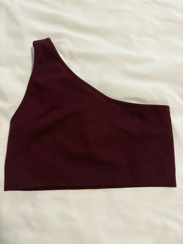 Set Active Sports Bra One-Shoulder - Image 2