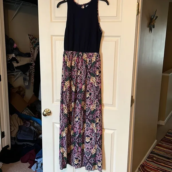 Poema medium colorful maxi dress‎ - Image 2
