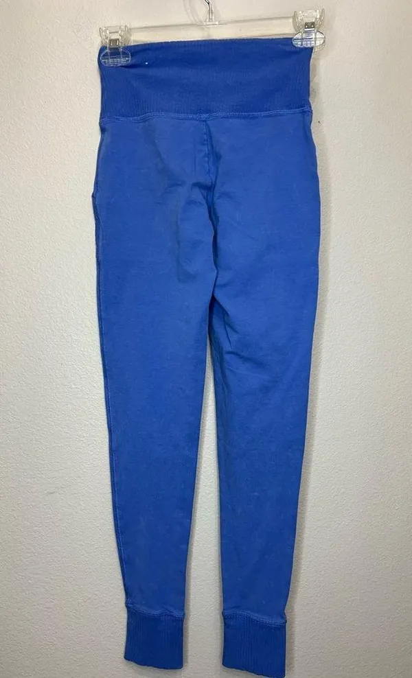 Aerie Blue Ribbed Pocket Legging XS - Image 4