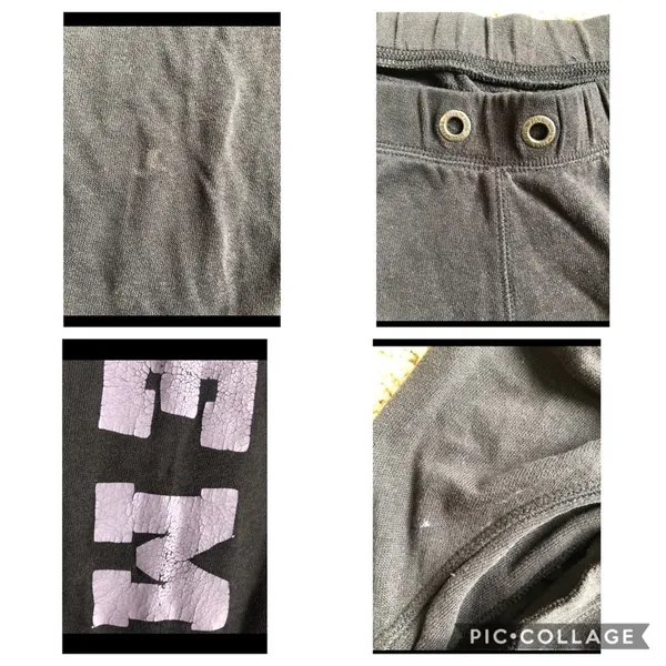 VS pink sweats Sz M - Image 3