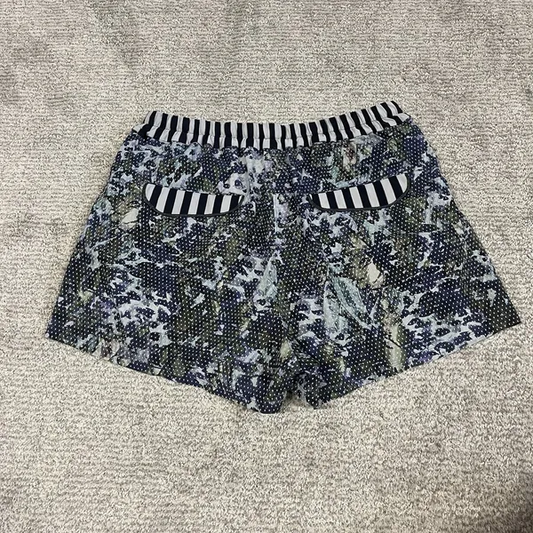 Lululemon City Skort Womens 8 Blue Green Floral Zip Pockets Tennis Pickleball - Image 8