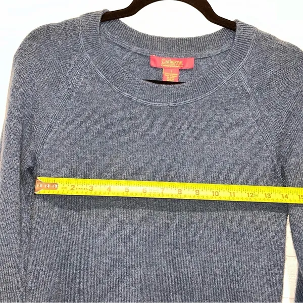 100% Cashmere Catherine Malandrino Sweater Size Small - Image 10