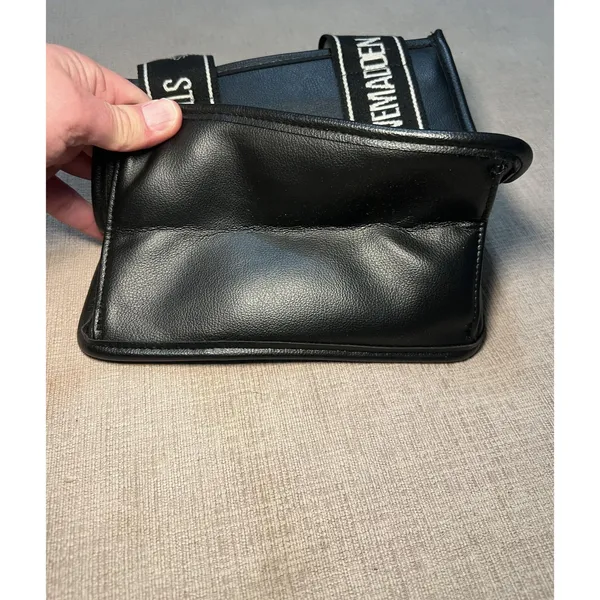 Steve Madden Crossbody Bag Womens Small Black Logo Strap Pouch Set Shoulder - Image 7