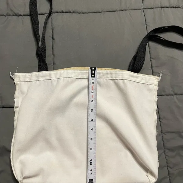 Disney Cream Tote Bag with Mickey Mouse and Red Logo - Image 8