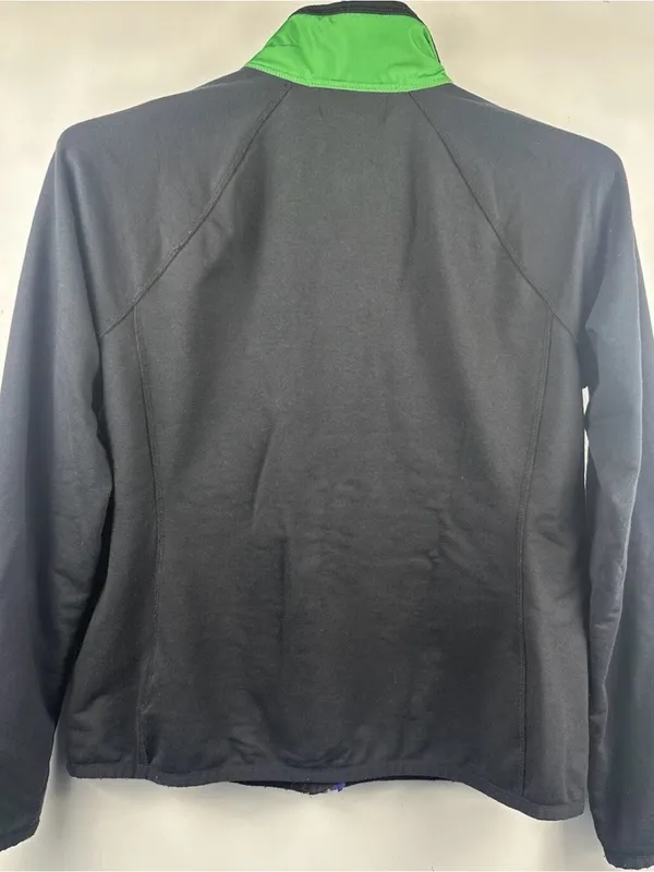 Lauren Ralph Lauren Active Quilted Fleece Jacket XL Vintage Y2K Colorblock - Image 5