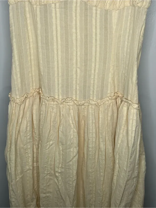 Peppermayo Jacinda Cream Drop Waist Maxi Dress Size 2X - Image 8