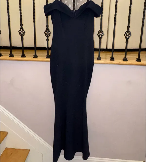 Navy Blue Formal Dress - Image 6