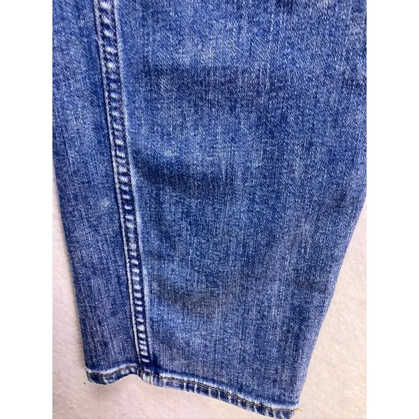 J.Crew 9" Vintage Slim Straight Jeans‎ Women 28 Blue Denim Stretch Casual - Image 9