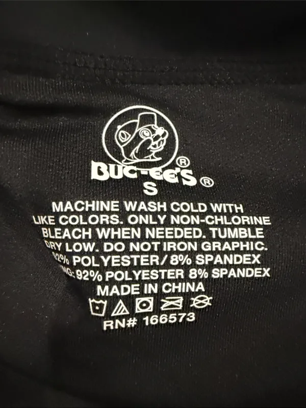 BUC-EE’S Women’s Black Athletic Shorts with Logo Patch - Image 6