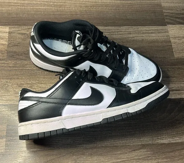Nike Dunk Low Retro Women's Size 9.5"Panda" in White/Black. - Image 5