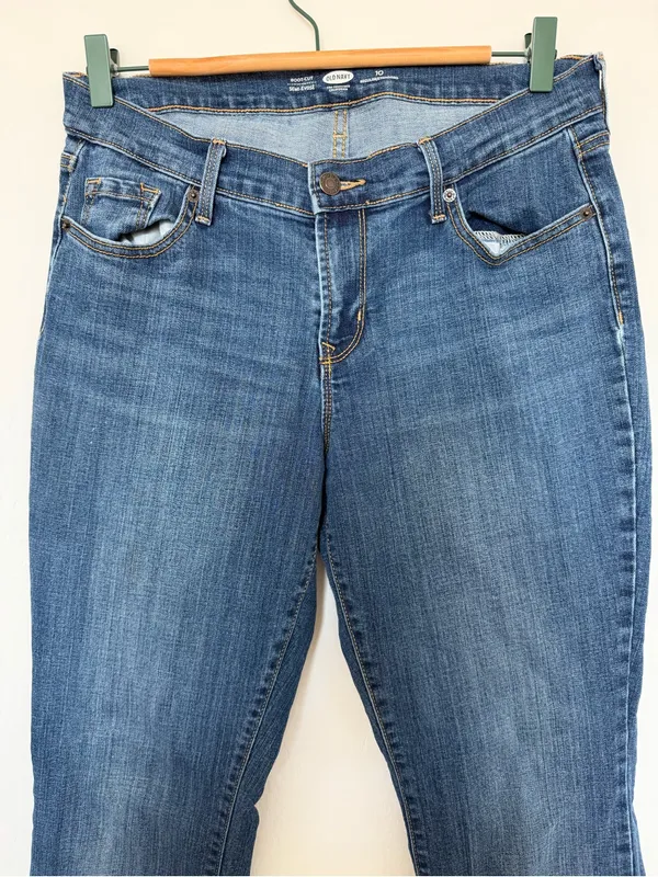 Old Navy Blue Women's Boot Cut Jeans - Image 2